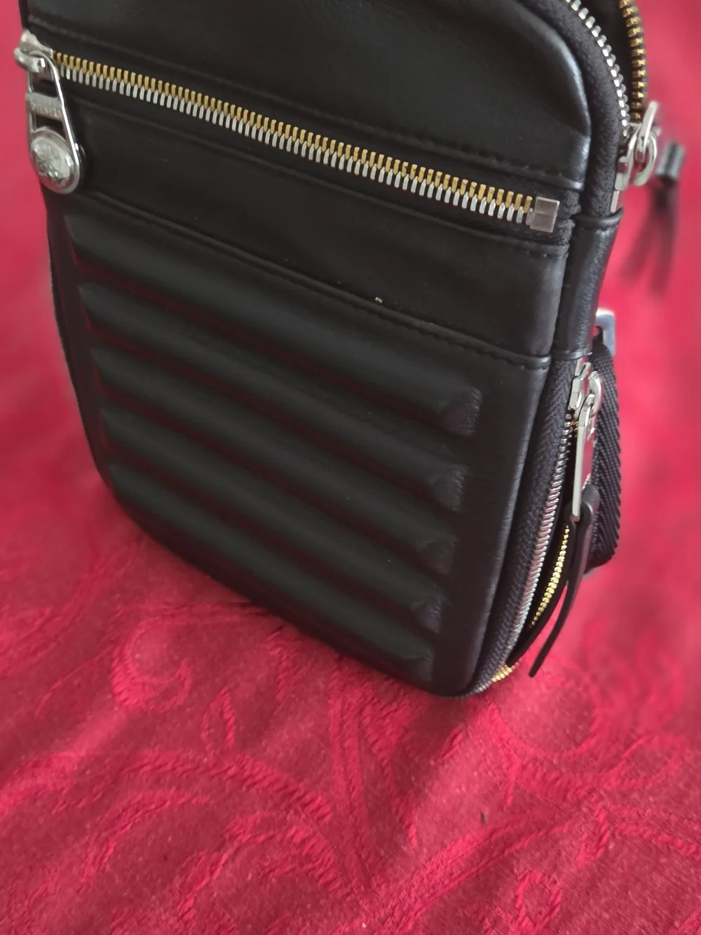 Diesel Black Rumie Crossbody Bag